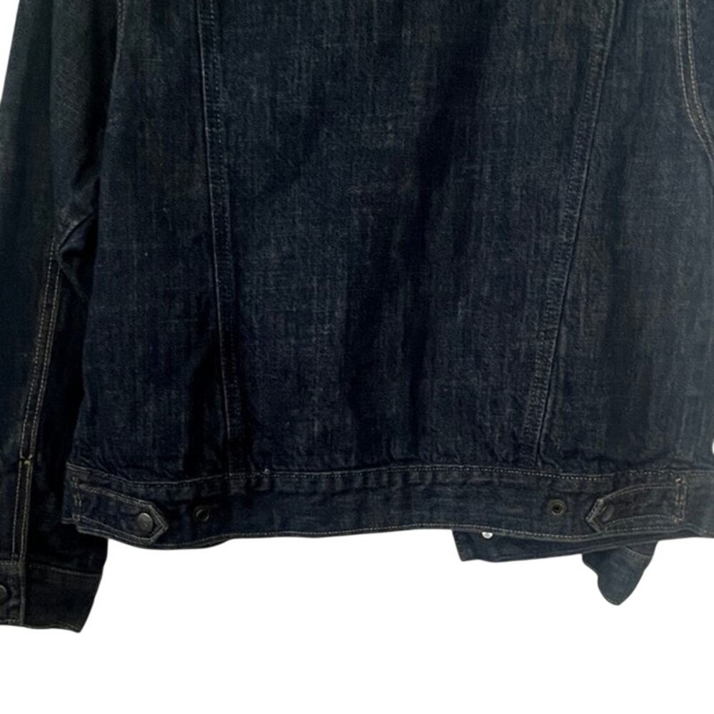 Gap Kids Unisex Denim Jacket with Sherpa Lined Collar XXL - Picture 11 of 11